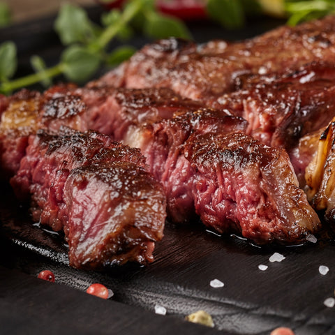 Skivad entrecote av rensarv