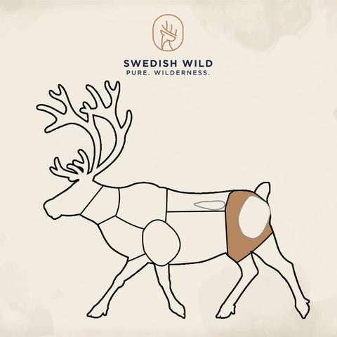 Renrostbiff av sarv med kappa