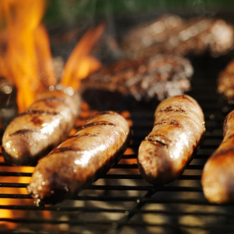 Vildsvinsgrillkorv av vildsvinskött som du kan köpa hos Swedish Wild