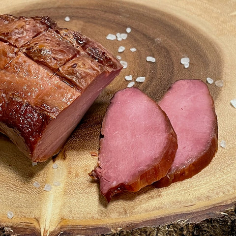 Uppskivad rökt vildsvinsytterfilé av vildsvinskött köpa från Swedish Wild
