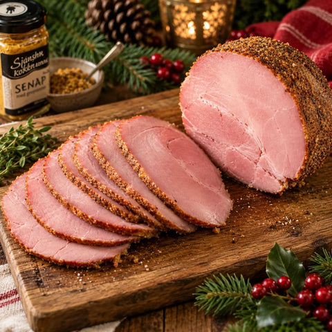 Vildsvinsjulskinka