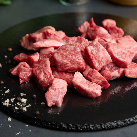 Wagyu Ryggbiffs- & Entrecôtebitar MB9