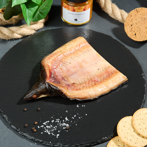 Flatrökt ål - med huvud