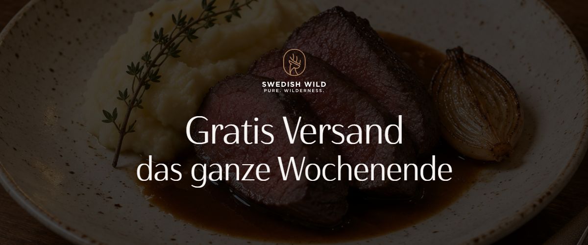 Gratis Versand das ganze Wochenende, 10. und 11. Oktober. Swedish Wild.