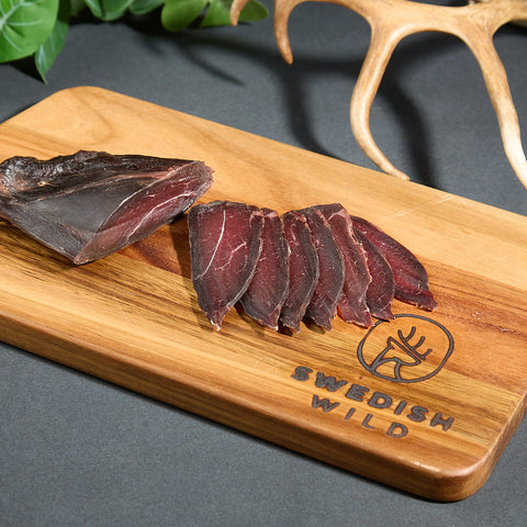 Dried reindeer meat - lightly smoked 