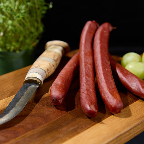 Wildwurst aus Hirsch - Ekbergs Wildstange