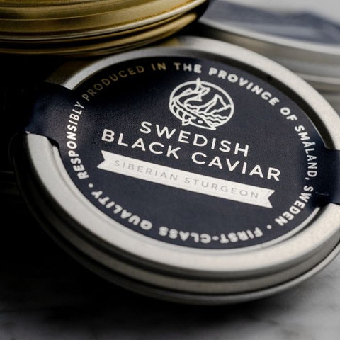 Schwedischer Schwarzer Kaviar - Arktische Tradition