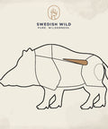 styckningsschema vildsvin filé meat mapping wild boar fillet
